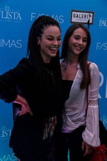 Ana and Vitoria film premiere in Sao Paulo