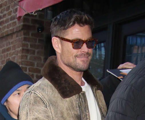 Chris Hemsworth in New York