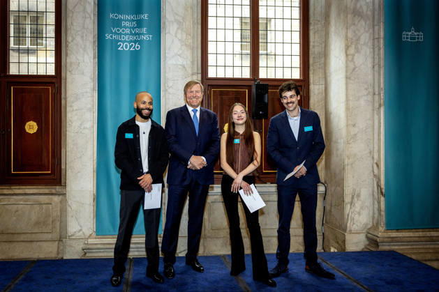 Royals, König WIllem-Alexander beim 2026 Königlichen Award für Moderne Malerei
