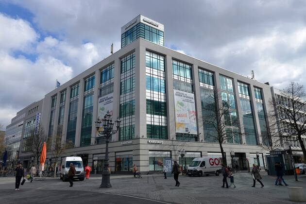 Galeria Karstadt Kaufhof closes branch in Berlin Charlottenburg in Wilmersdorfer Strasse