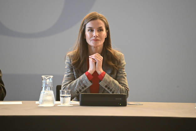 Spanisches Königspaar bei Treffen des Royal Board of Trustees in Madrid