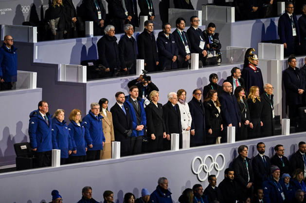 Milano Cortina 2026, Prominente Gäste auf der Tribüne