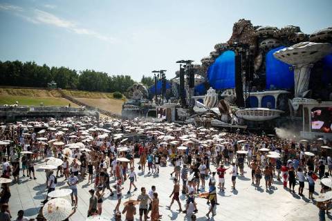 Tomorrowland Festival in Belgium