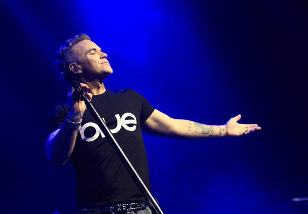 Robiie Williams concert in London