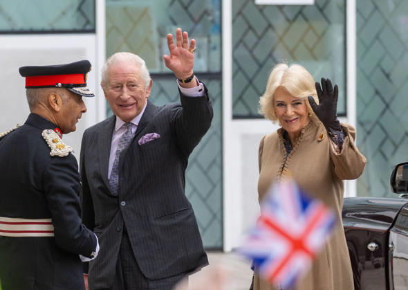 Royals, King Charles III and Queen Camilla visit family centre in London