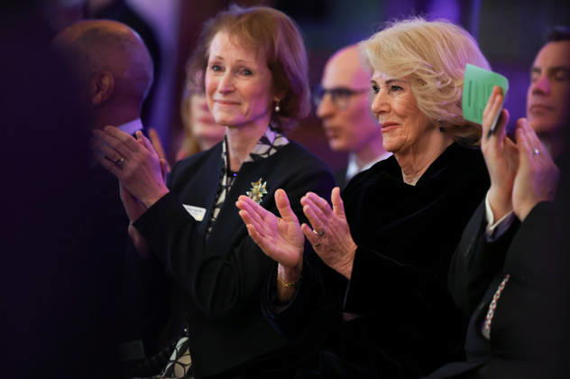 Queen Camilla visits Sinfonia Smith Square Hall in London