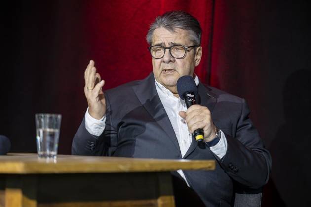 NRW, new talk series Seim Frühschoppen, premiere with Sigmar Gabriel in Oberhausen
