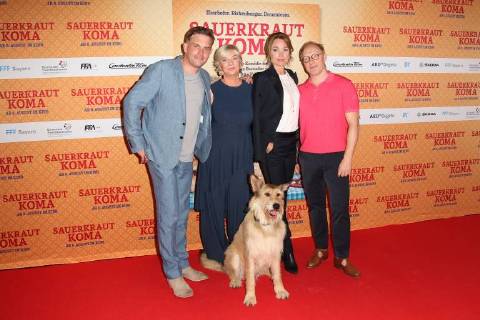 Munich, film premiere Sauerkraut Koma