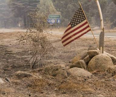 USA, Largest wildfire in California's history