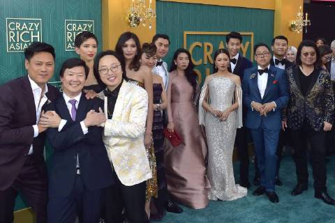 Crazy Rich Asian premiere in Los Angeles