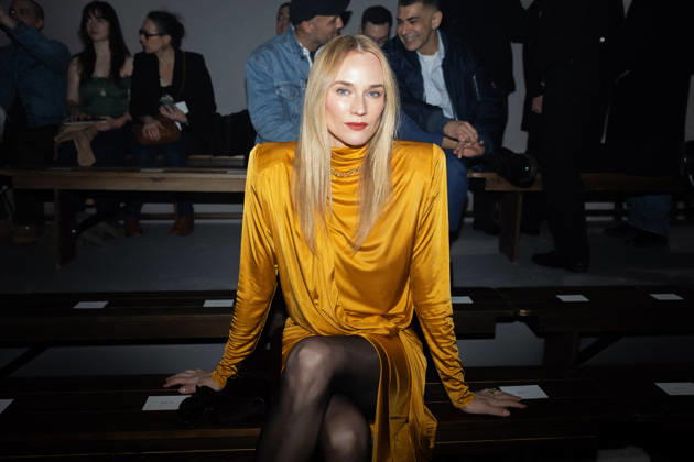 Paris Fashion Week, guests of the Balmain fashion show