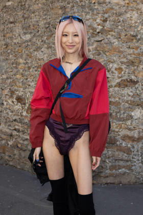 Paris Fashion Week, guests at the Dries van Noten fashion show