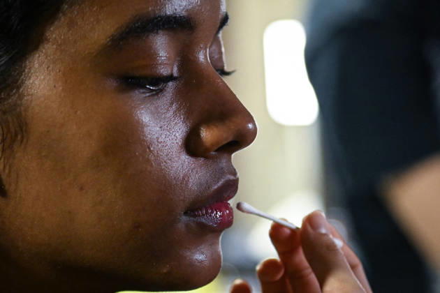Paris Fashion Week, Shiatzy Chen fashion show, backstage