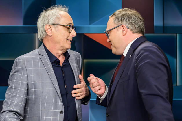 ARD talk show hart aber fair in Berlin