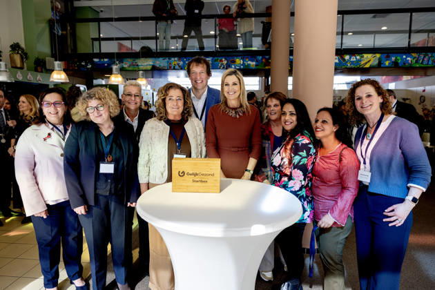 Royals, Queen Maxima of the Netherlands at the launch event of the GelijkGezond Foundation in Zoetermeer