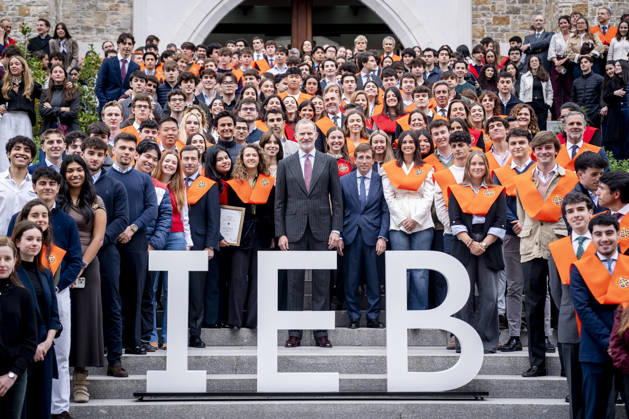 Royals, King Felipe of Spain opens new IEB university campus in Madrid