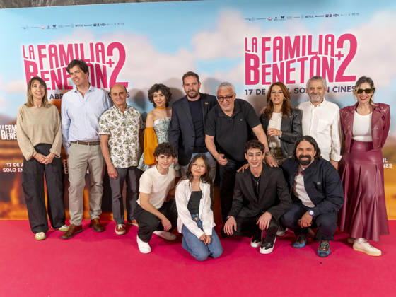Film, La Familia Beneton 2 Premiere in Madrid