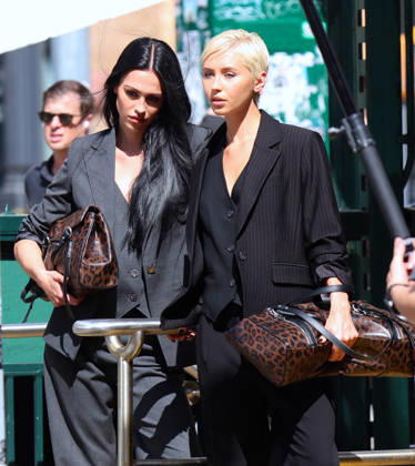Celebrity, Fotoshooting für DKNY in New York