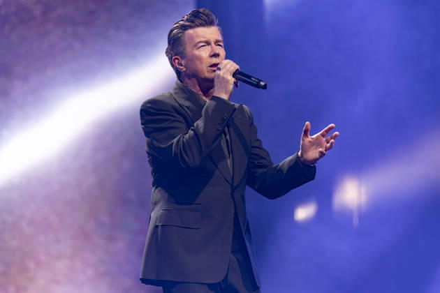 Music, Rick Astley concert in Manchester