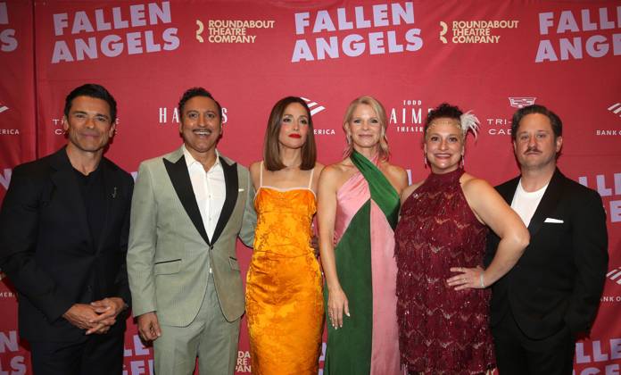 Music, Fallen Angels Broadway Opening Night in New York