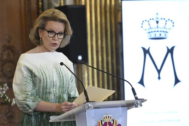 Royals, Königin Mathilde von Belgien überreicht den Königin-Mathilde-Preis in Brüssel