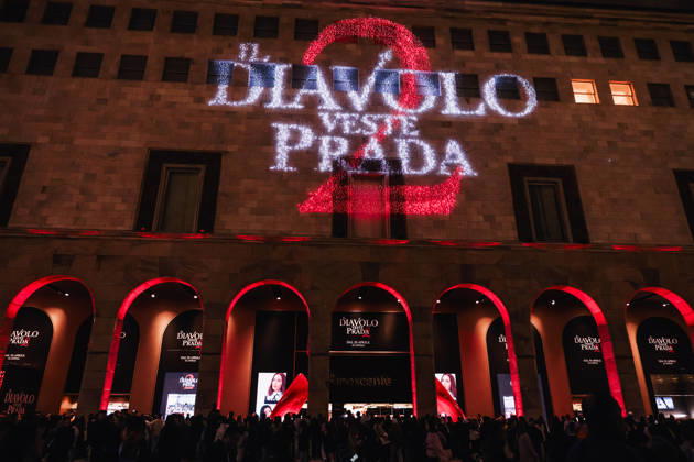 Film, Der Teufel Trägt Prada 2 Premiere in Mailand