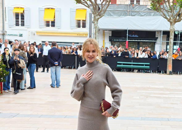 Celebrity, Nicole Kidman in Biarritz