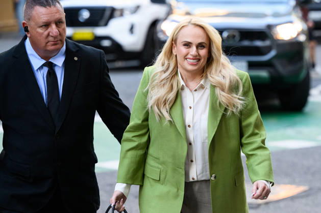 Celebrity, Rebel Wilson im Verleumdungsprozess vor Federal Court in Sydney, Australien