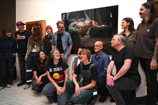 Arts, Australien, Archibald Prize Pressetermin in Sydney