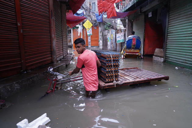 Bangladesch, Überschwemmungen in Dhaka