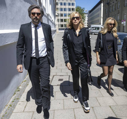 Celebrity, Trauerfeier für Mario Adorf in München