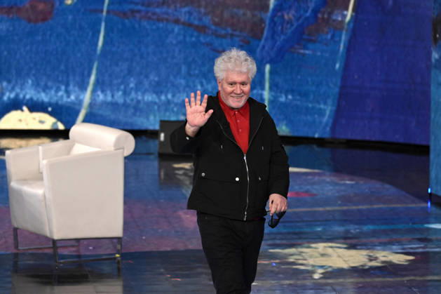 TV, Pedro Almodovar in italienischer TV-Show Che Tempo Che Fa in Mailand