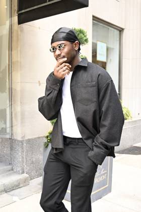 Celebrity, Damson Idris unterwegs in New York