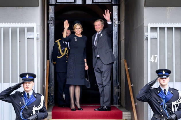 Royals, König Willem-Alexander der Niederlande und Maxima beim Nationalen Totengedenktag in Amsterdam
