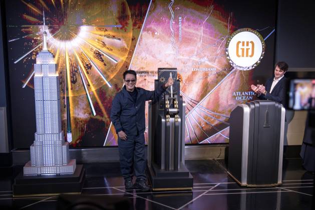 Celebrity, Jet Li besucht das Empire State Building in New York