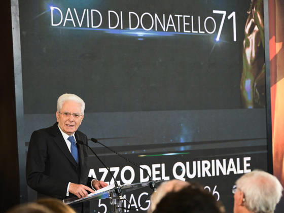 Red Carpet, David di Donatello Awards in Rom, Empfang im Quirinalspalast