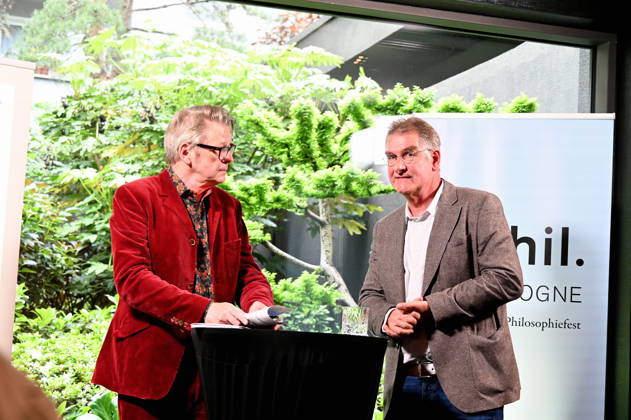 Arts, Philosophiefest phil. Cologne in Cologne, Press conference for the programme presentation