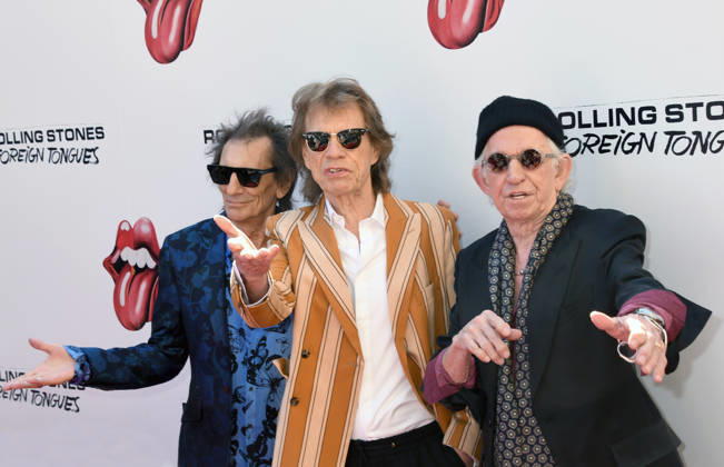 Music, Rolling Stones bei Talk mit Conan O Brien in New York
