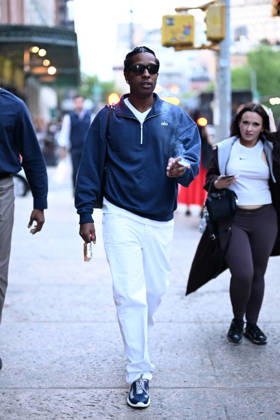 Celebrity, ASAP Rocky on the road in New York