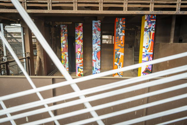 Arts, Urban Art Biennale in der Völklinger Hütte