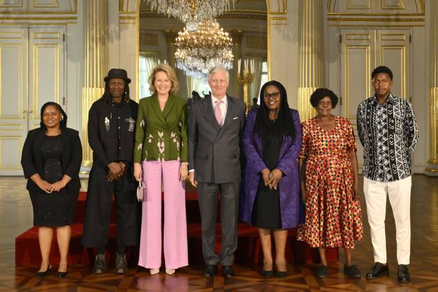 Royals, Belgien, König Philippe und Königin Mathilde bei Verleihung des Afrika-Preis