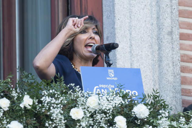 Celebrity, Sonsoles Onega opens San Isidro Festival in Madrid