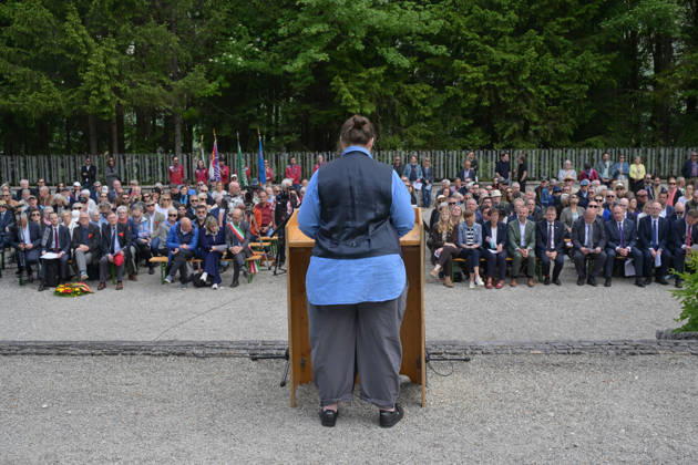 Österreich, Feier zum 81. Jahrestag der Befreiung des ehemaligen KZ Außenlagers in Ebensee