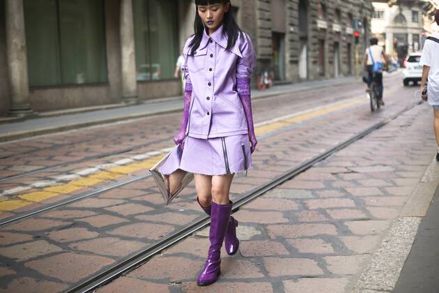 Fashion Trend - trend colour purple