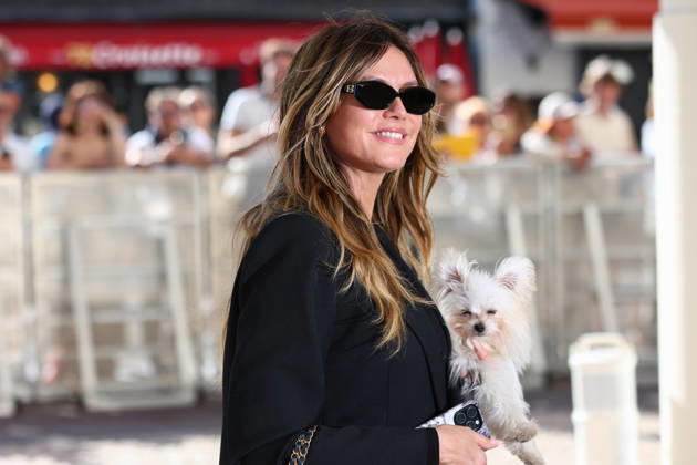 Celebrity, Heidi Klum Ankunft in Cannes