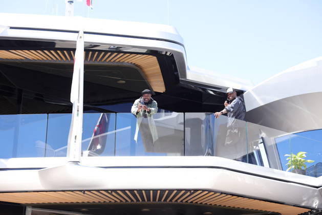 Celebrity, Internationale Filmfestspiele von Cannes, Tyrese Gibson auf einer Yacht