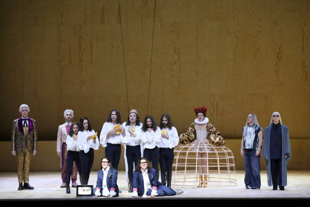 Orlando Fotoprobe in der Komischen Oper im Schillertheater in Berlin