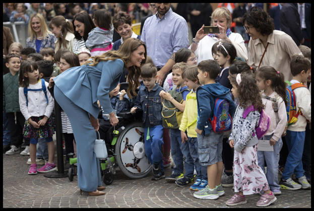 Royals, Prinzessin Kate von Wales auf Italienreise