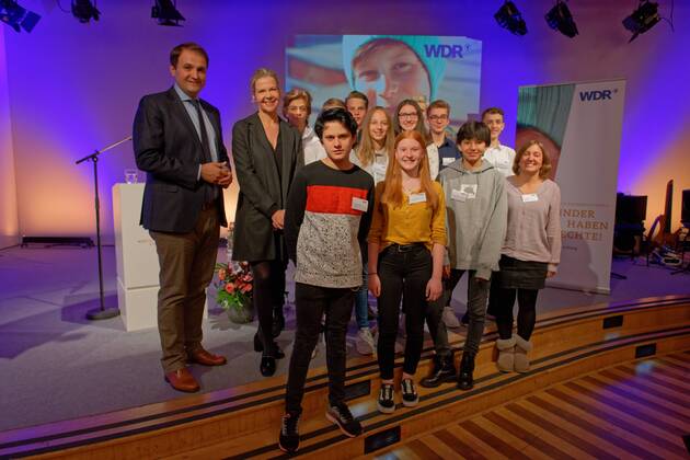 Köln, Verleihung WDR Kinderrechtspreis