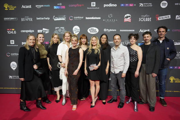 Deutscher Podcast Award in Berlin